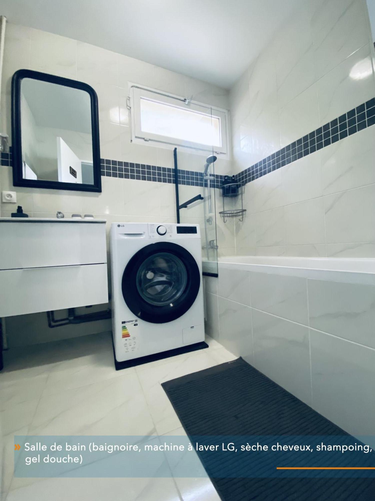 Appartement Parisien Neuf, Moderne Avec Une Grande Salon, 2 Chambres, 4 Lits, Parking Gratuit, 15Min De Paris Et 13 Min Aeroport Orly Vitry-sur-Seine Exteriér fotografie