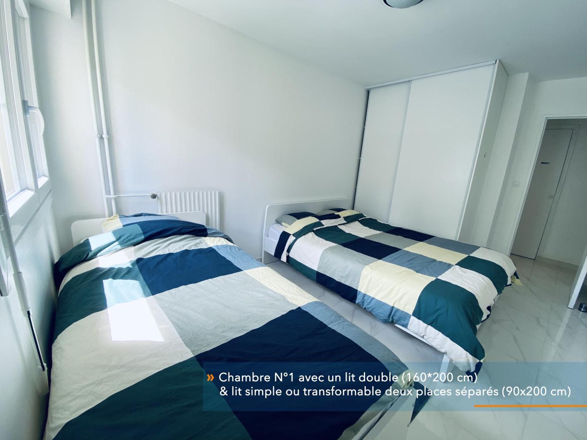 Appartement Parisien Neuf, Moderne Avec Une Grande Salon, 2 Chambres, 4 Lits, Parking Gratuit, 15Min De Paris Et 13 Min Aeroport Orly Vitry-sur-Seine Exteriér fotografie