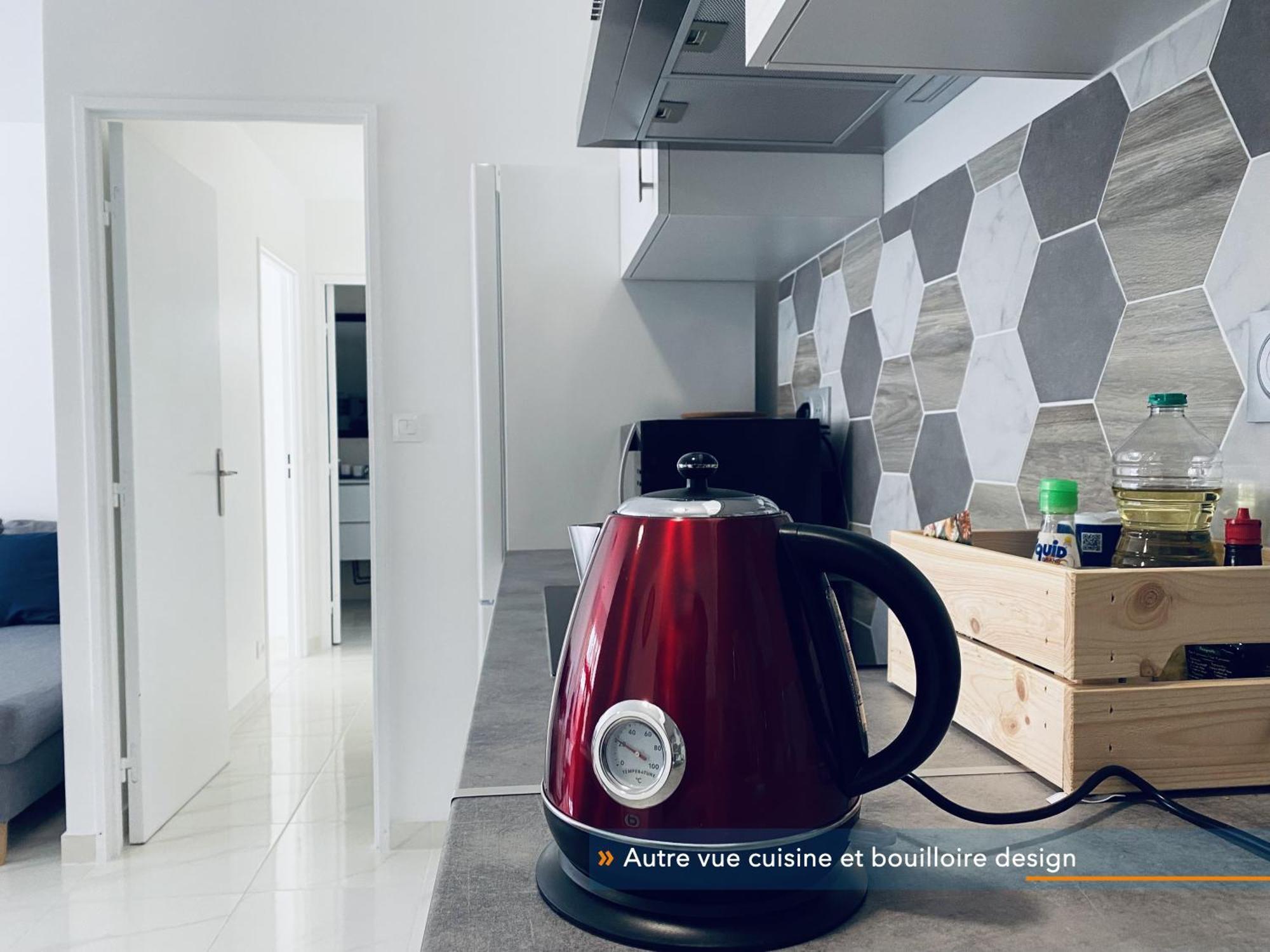 Appartement Parisien Neuf, Moderne Avec Une Grande Salon, 2 Chambres, 4 Lits, Parking Gratuit, 15Min De Paris Et 13 Min Aeroport Orly Vitry-sur-Seine Exteriér fotografie